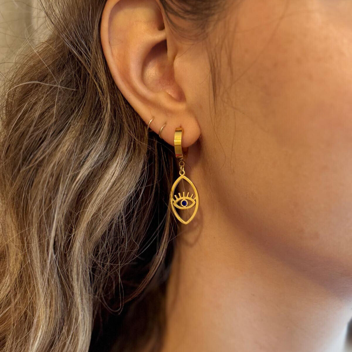 Evil Eye Earrings