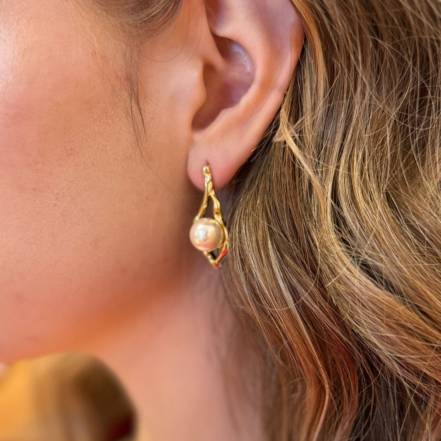 Pearl Drop Earrings