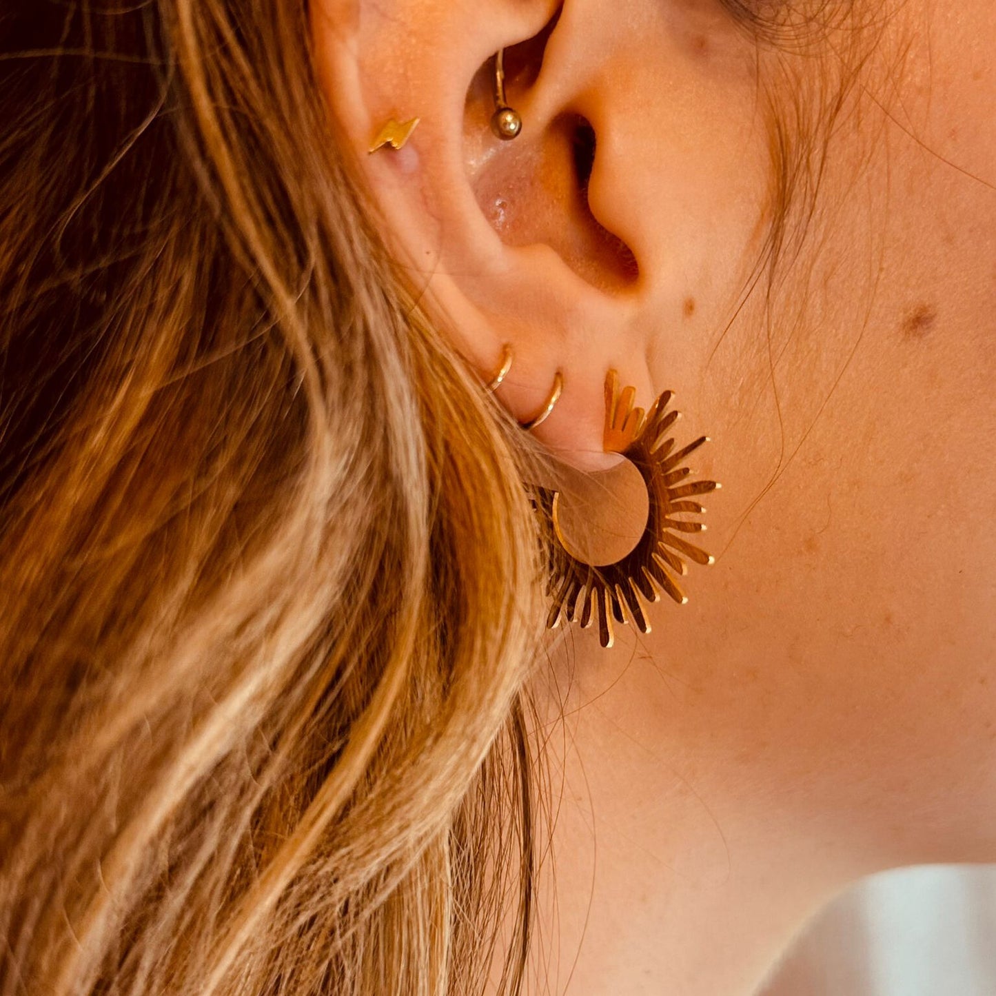 Half Sun Earrings