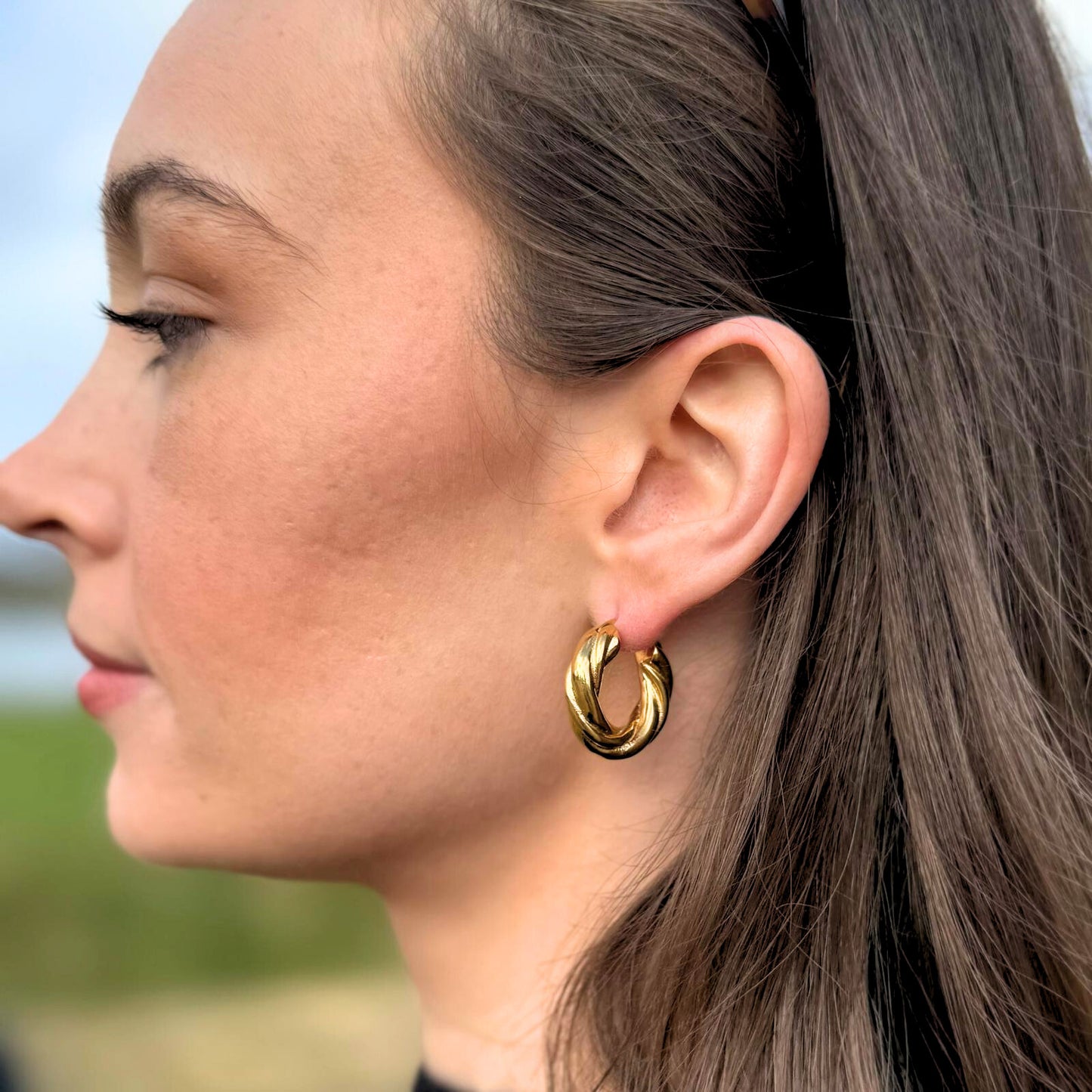 Talia Hoop Earrings