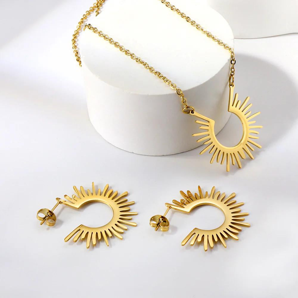 Half Sun Earrings