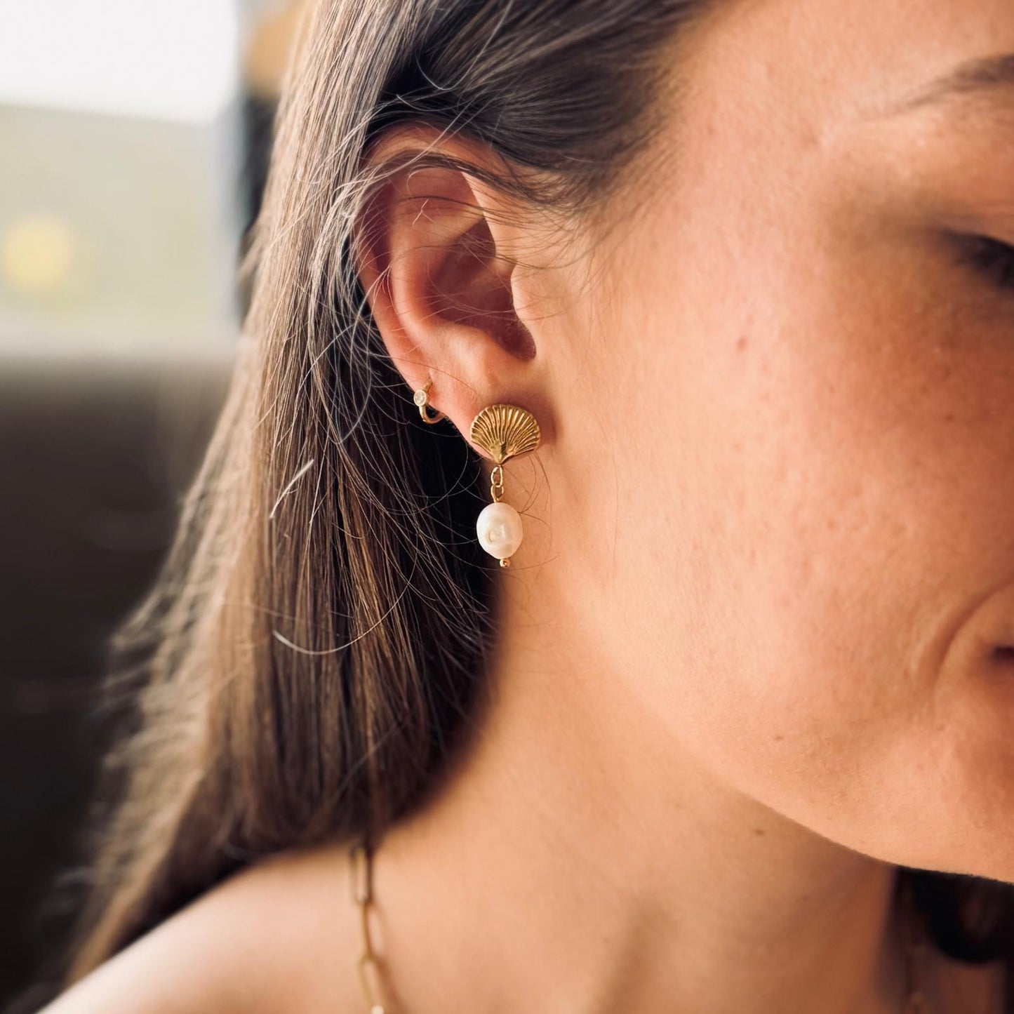Bianca Pearl Earrings