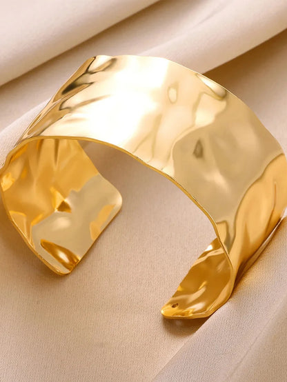 Shona Gold Cuff Bracelet