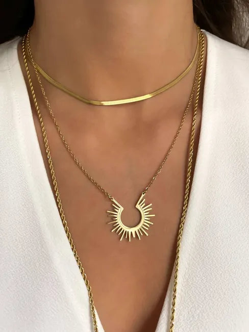 Half Sun Necklace