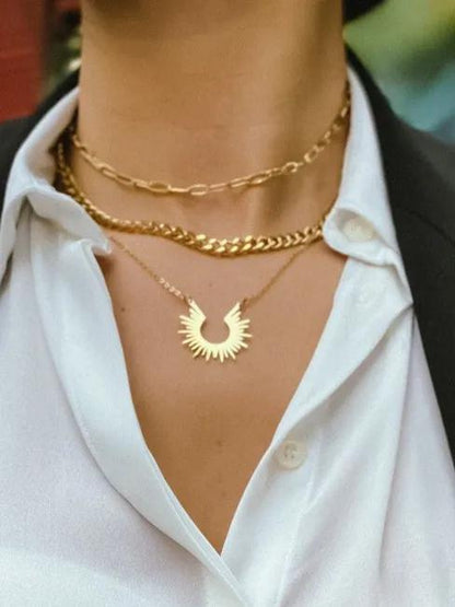 Half Sun Necklace